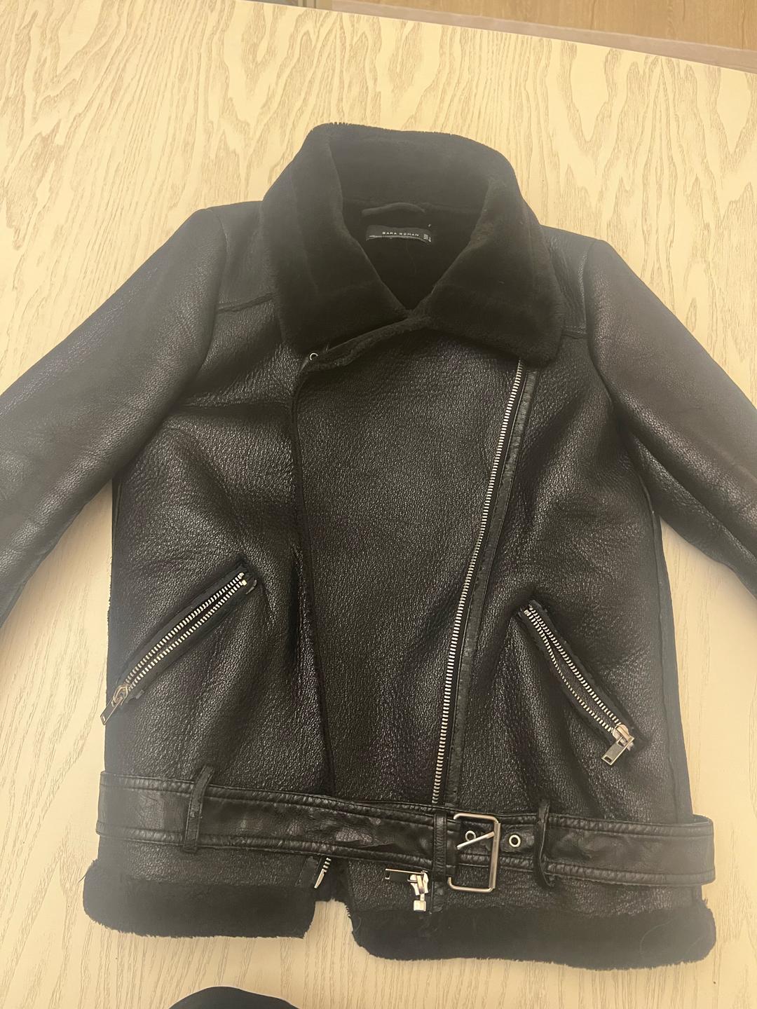 Zara Куртка-дубленка  ZARA — фото 2