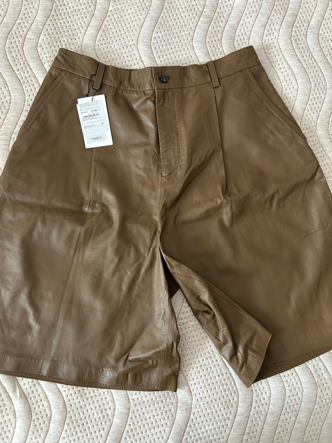 Zara Новые шорты из натуральной кожи Zara — фото 2