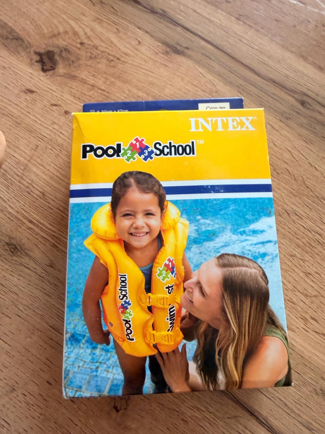 Intex Детский надувной жилет Intex Pool School Deluxe Swim Vest 🌊 — фото 2