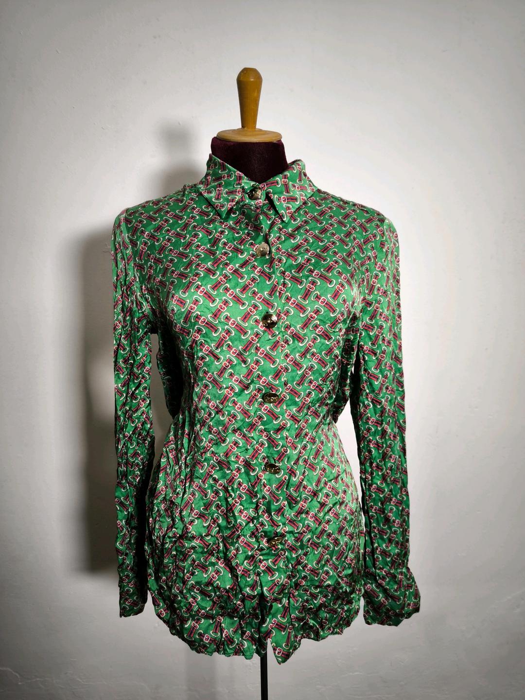 Винтаж Блуза в стиле Gucci — фото 2
