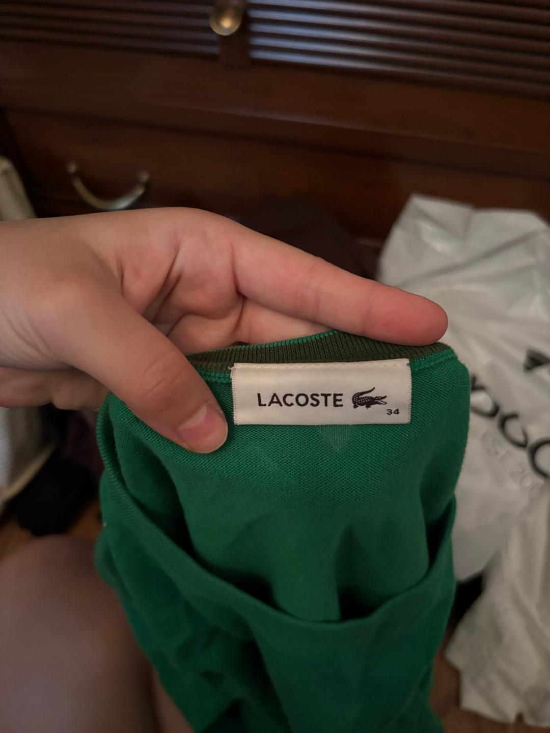 Lacoste свитер зеленый lacoste — фото 2