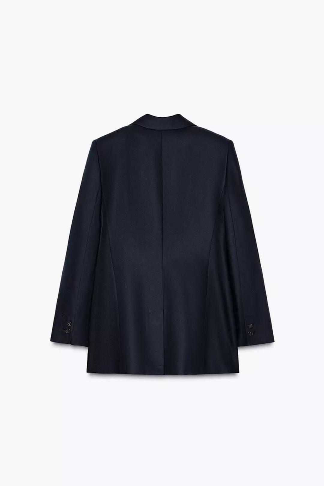 Zara Черный пиджак — фото 2