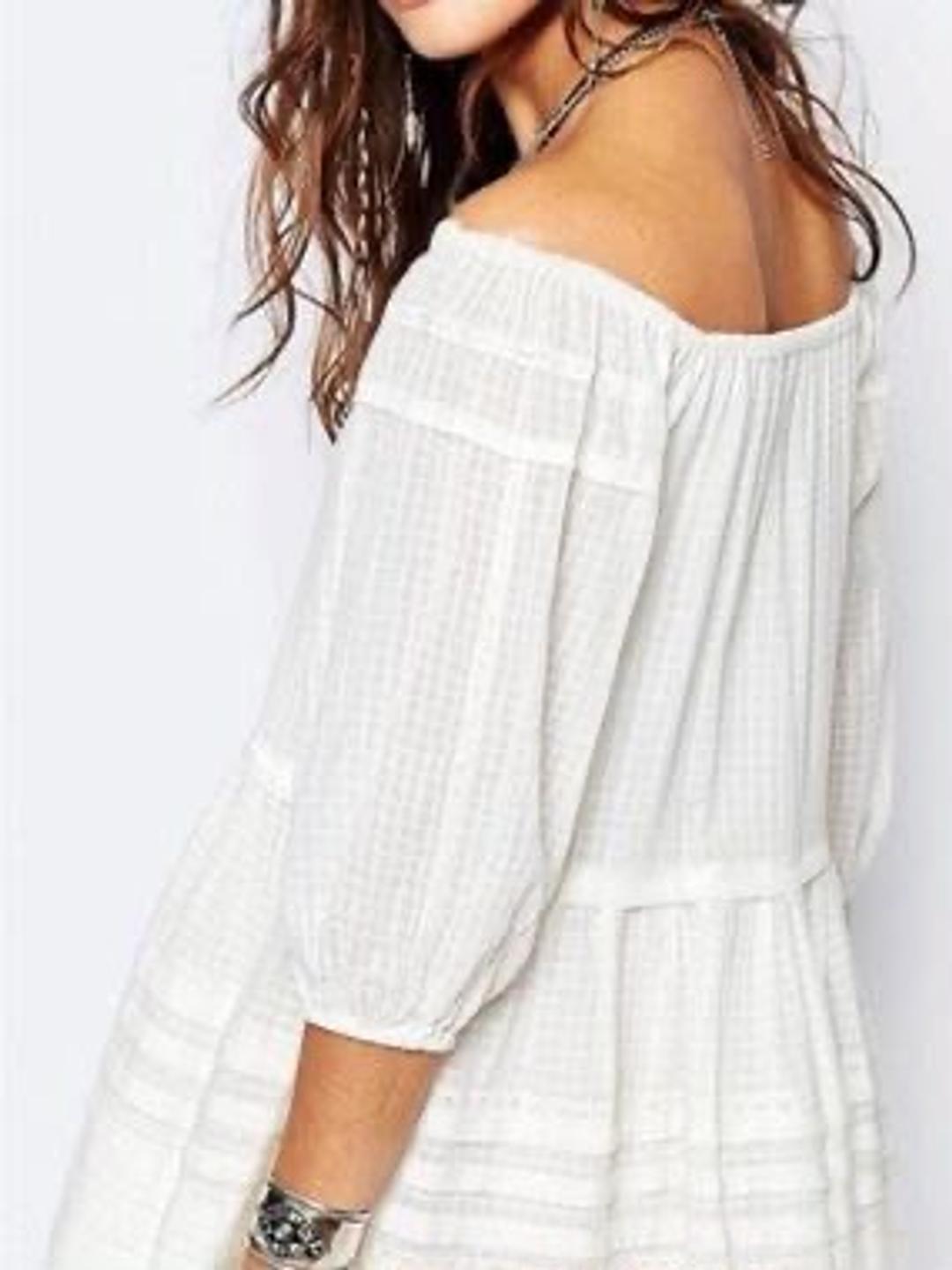 Free People Летнее платье с открытыми плечами free people — фото 2
