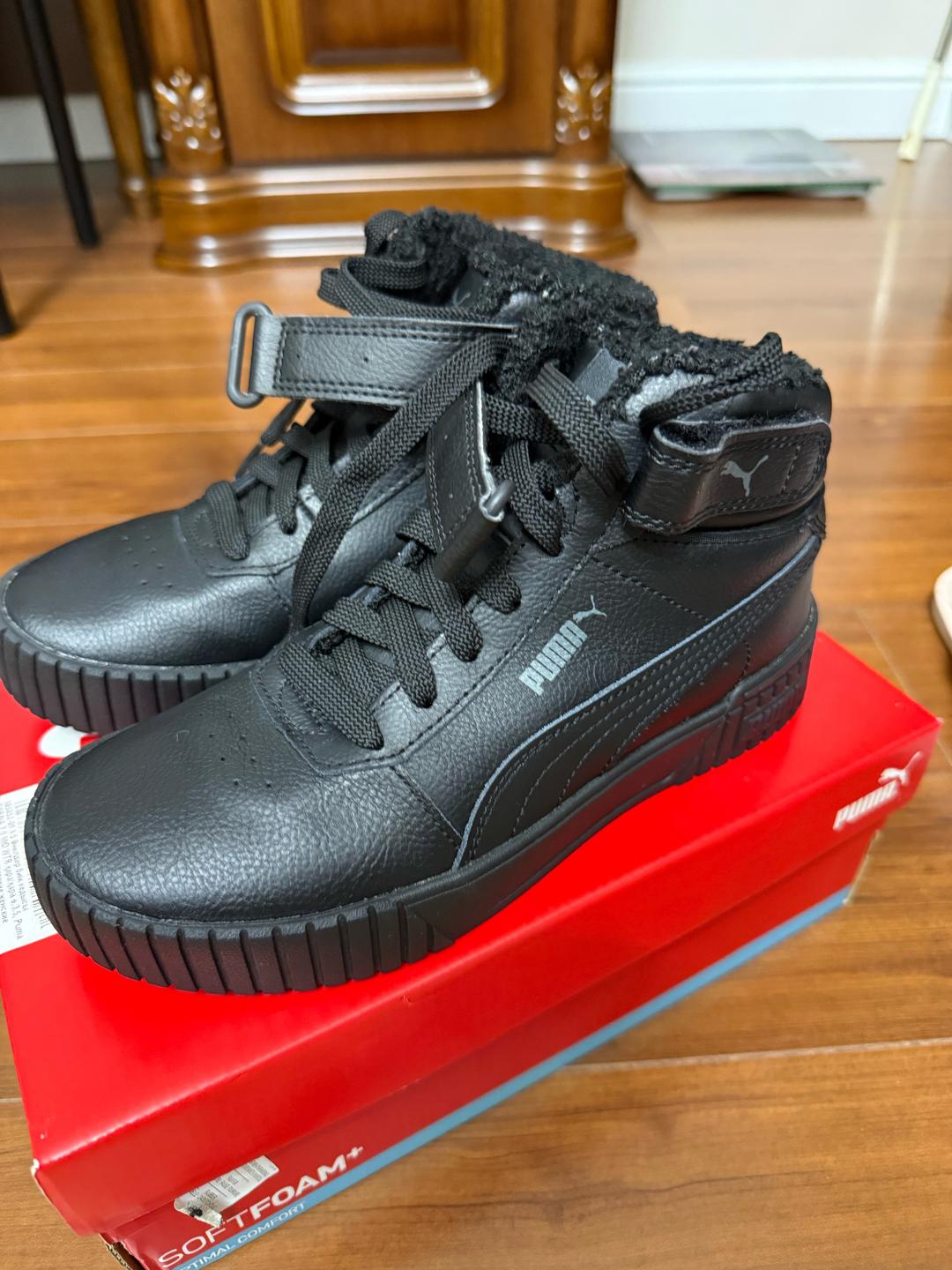 Puma Высокие женские кеды Puma Carina 2.0 MID WTR — фото 2