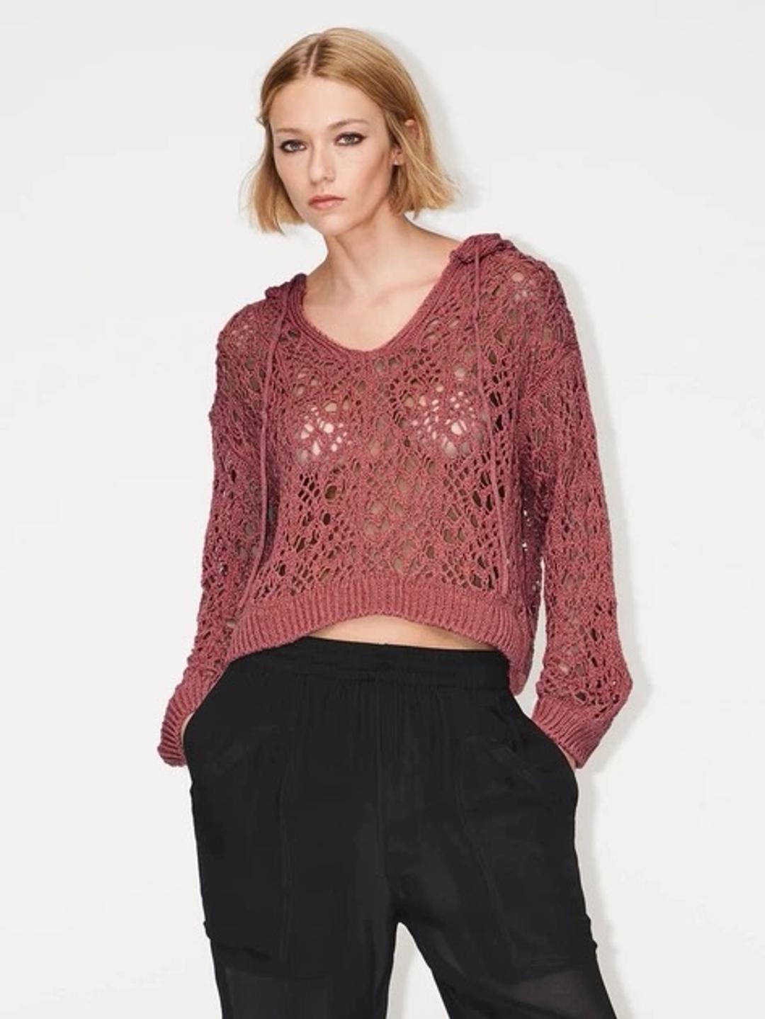 Zara Вязаный худи ZARA — фото 2