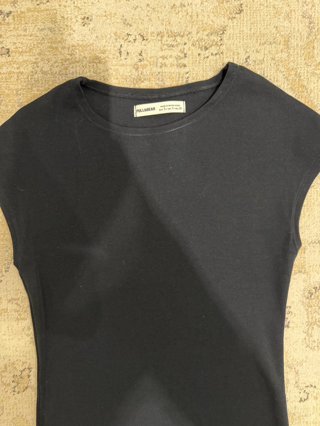 Pull & Bear Трикотажное платье миди Pull&Bear — фото 2