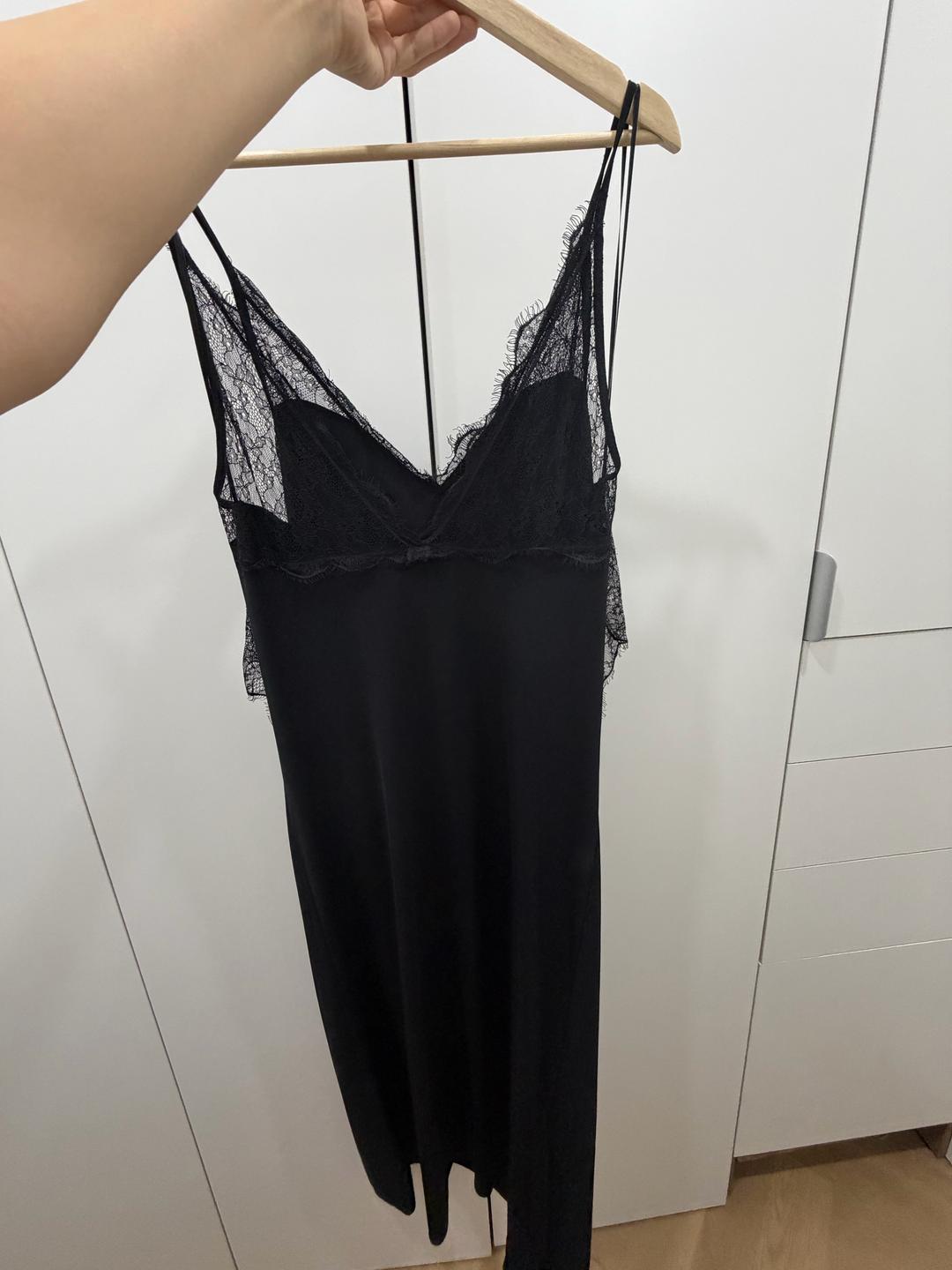 Zara Платье-комбинация с кружевом Zara — фото 2