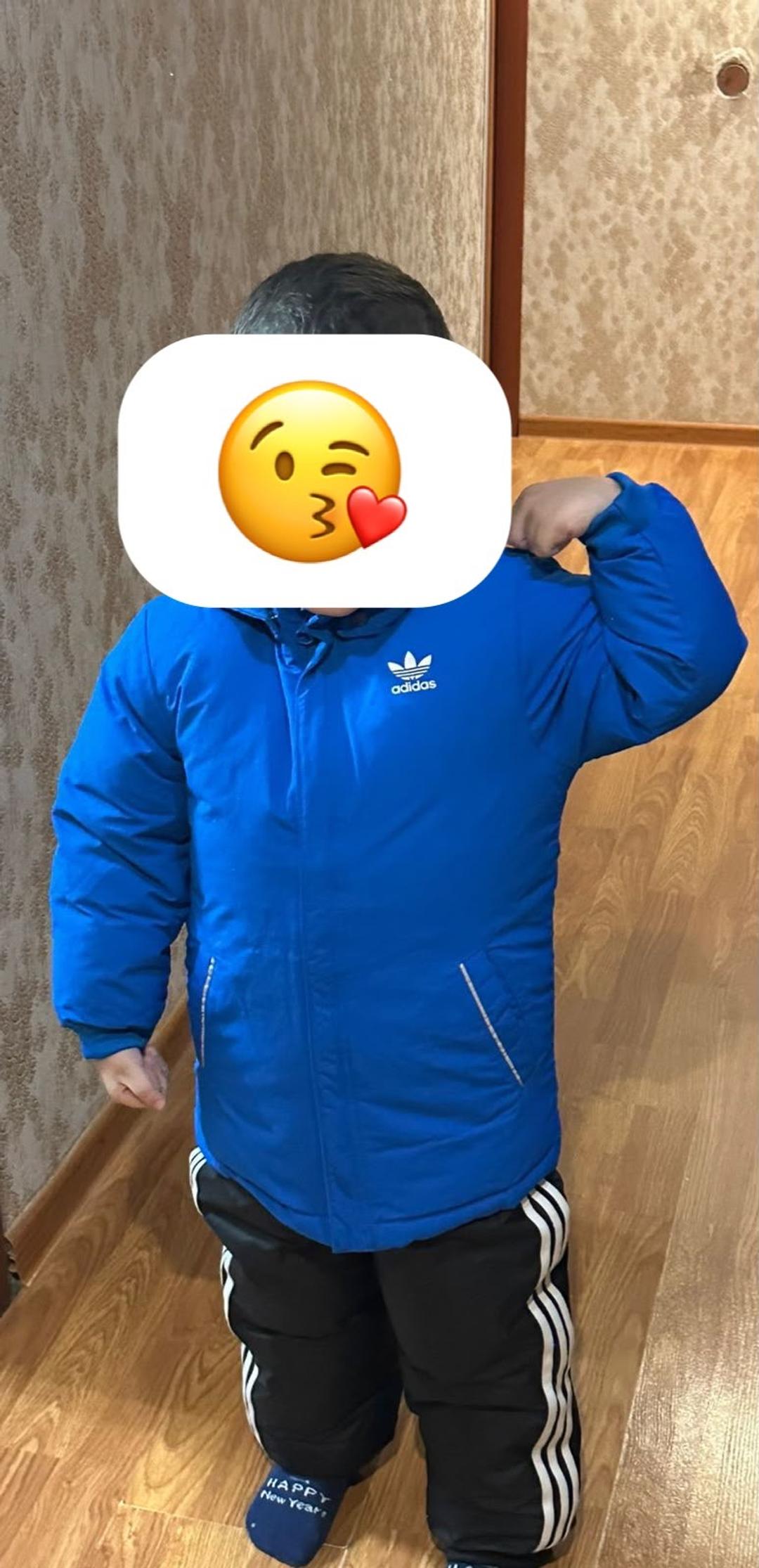 Adidas Куртка со штанами теплая adidas — фото 2