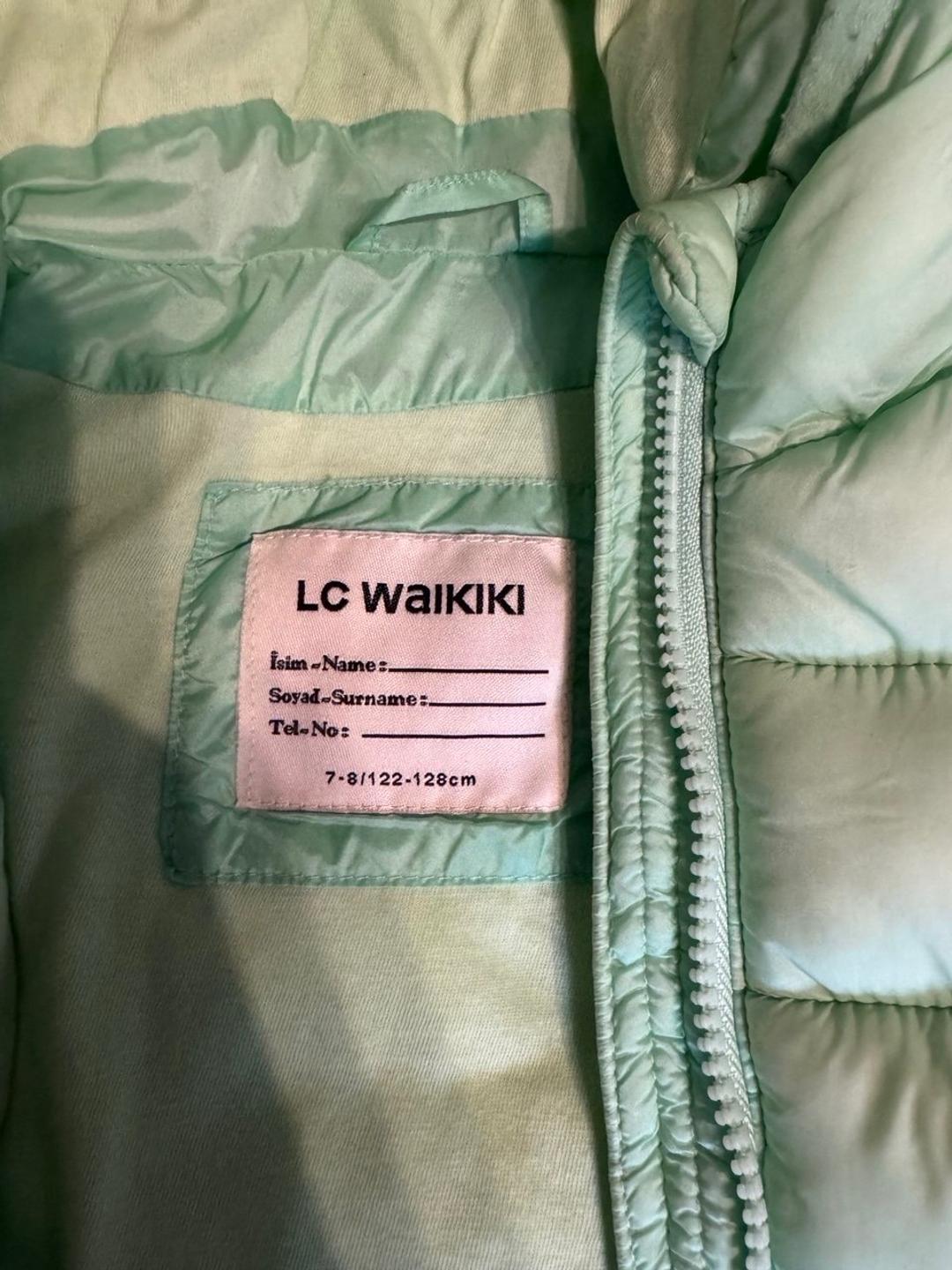 LC Waikiki Зеленая куртка для девочки весна/осень — фото 2