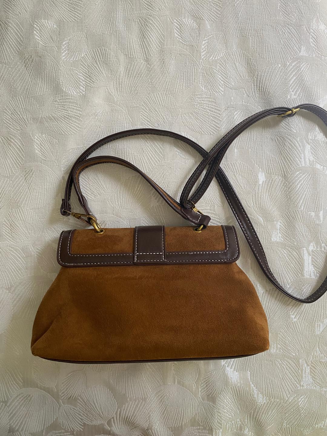 Coach Сумка кросс-боди коричневая под винтажный coach — фото 2