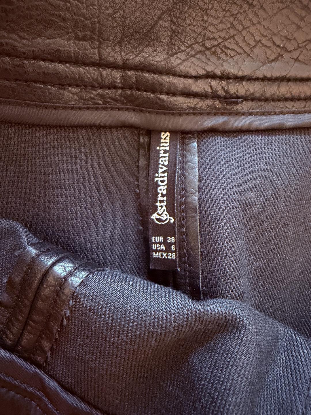Stradivarius Кожаная юбка Stradivarius — фото 2