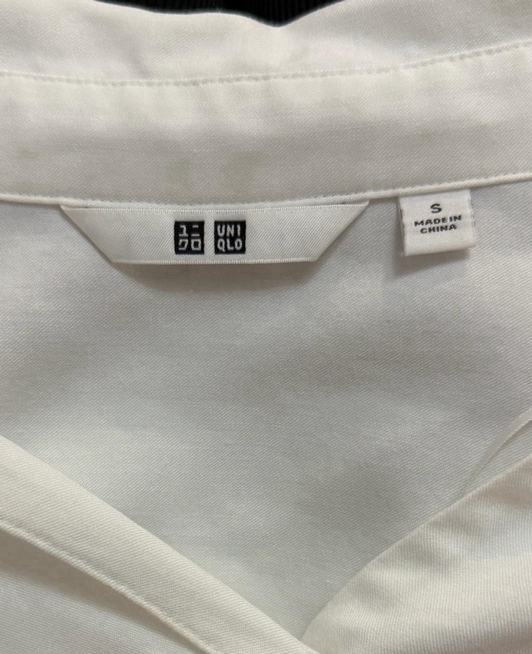 Uniqlo Блуза Uniqlo белая — фото 2