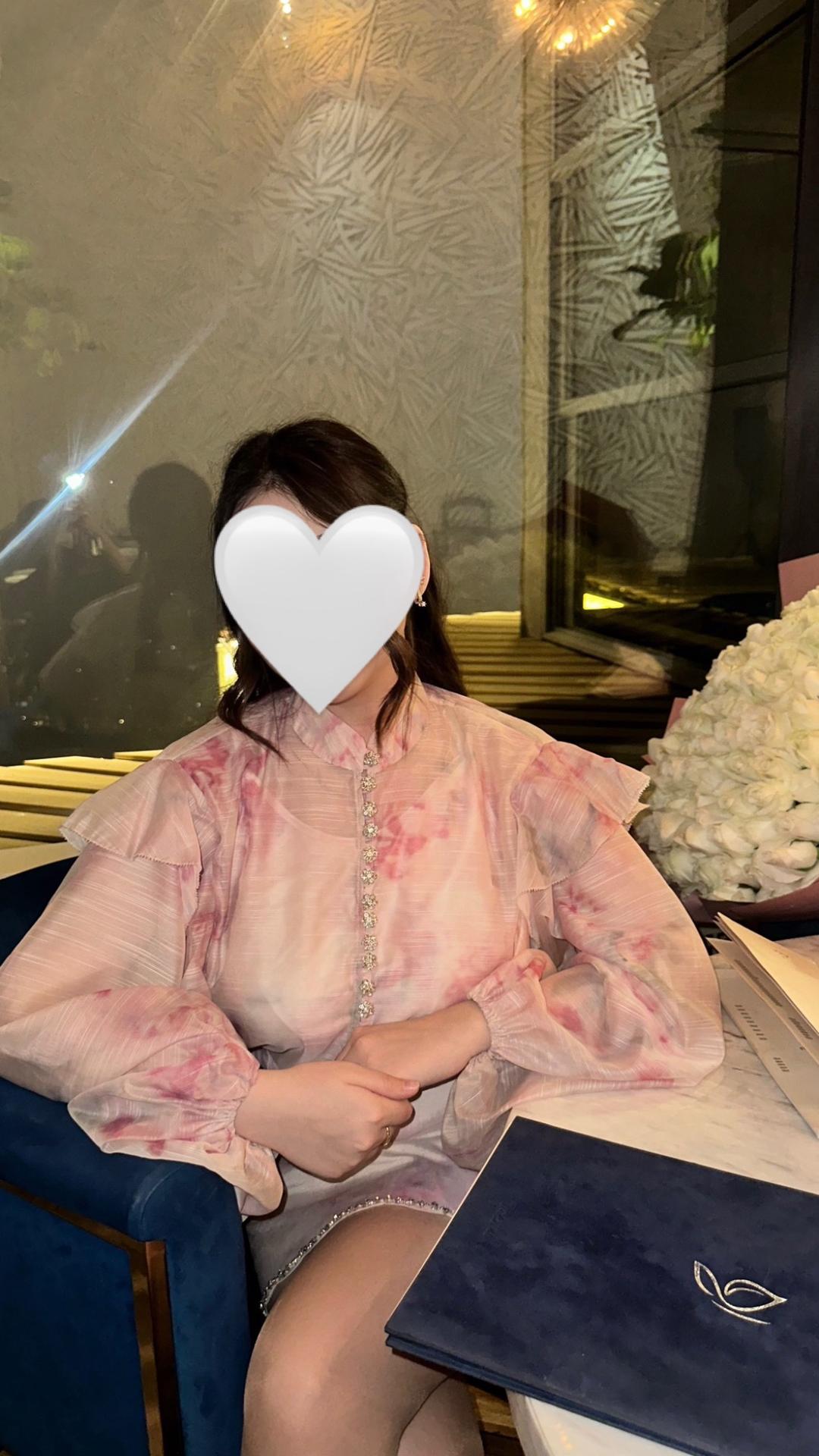 Нет бренда Платье с цветочным принтом и рюшами — фото 2
