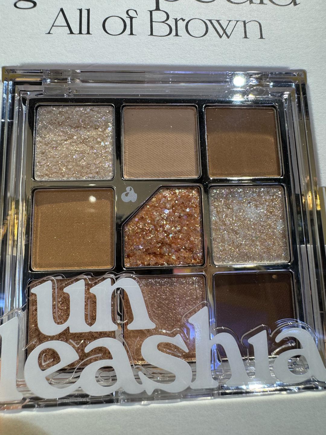 Unleashia UNLEASHIA Glitterpedia Eye Palette No.2 All of Brown — фото 2