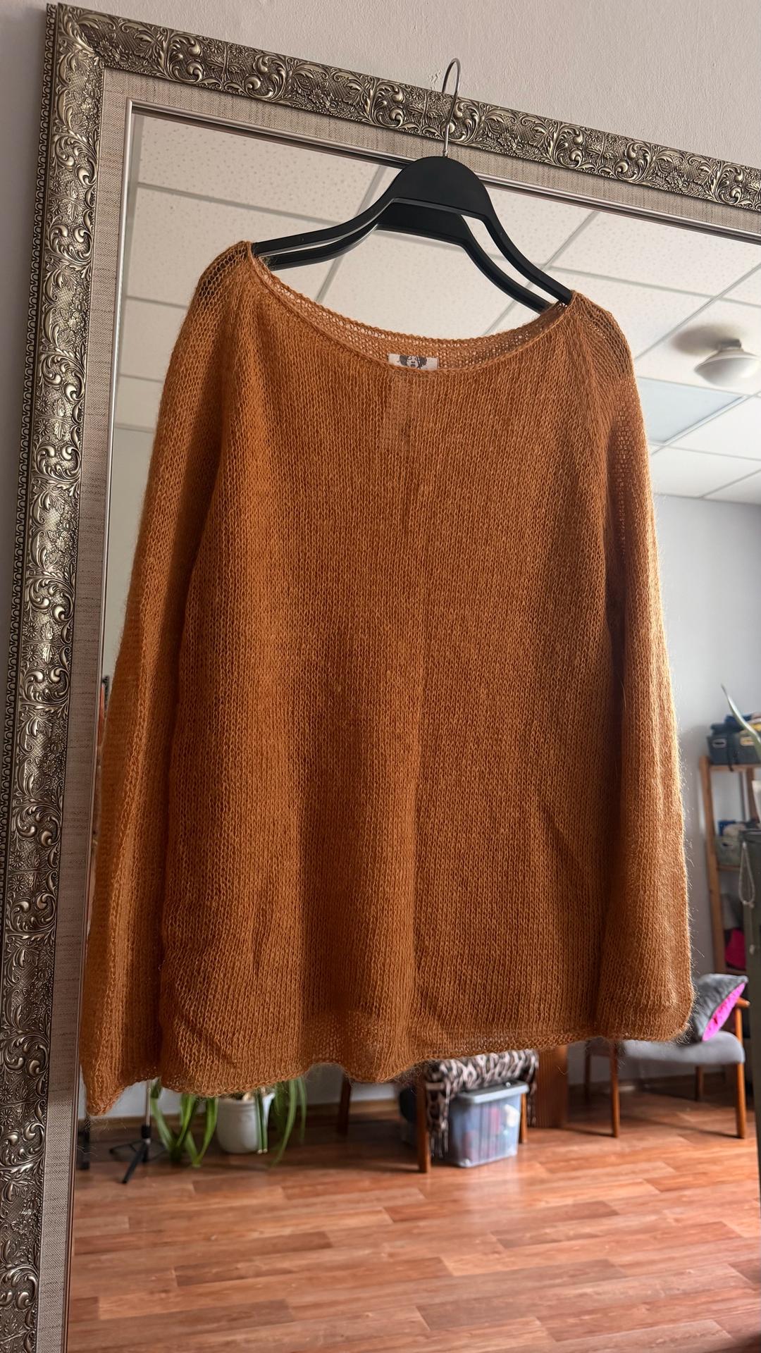 Handmade (ручная работа) Свитер паутинка из кидмохера — фото 2