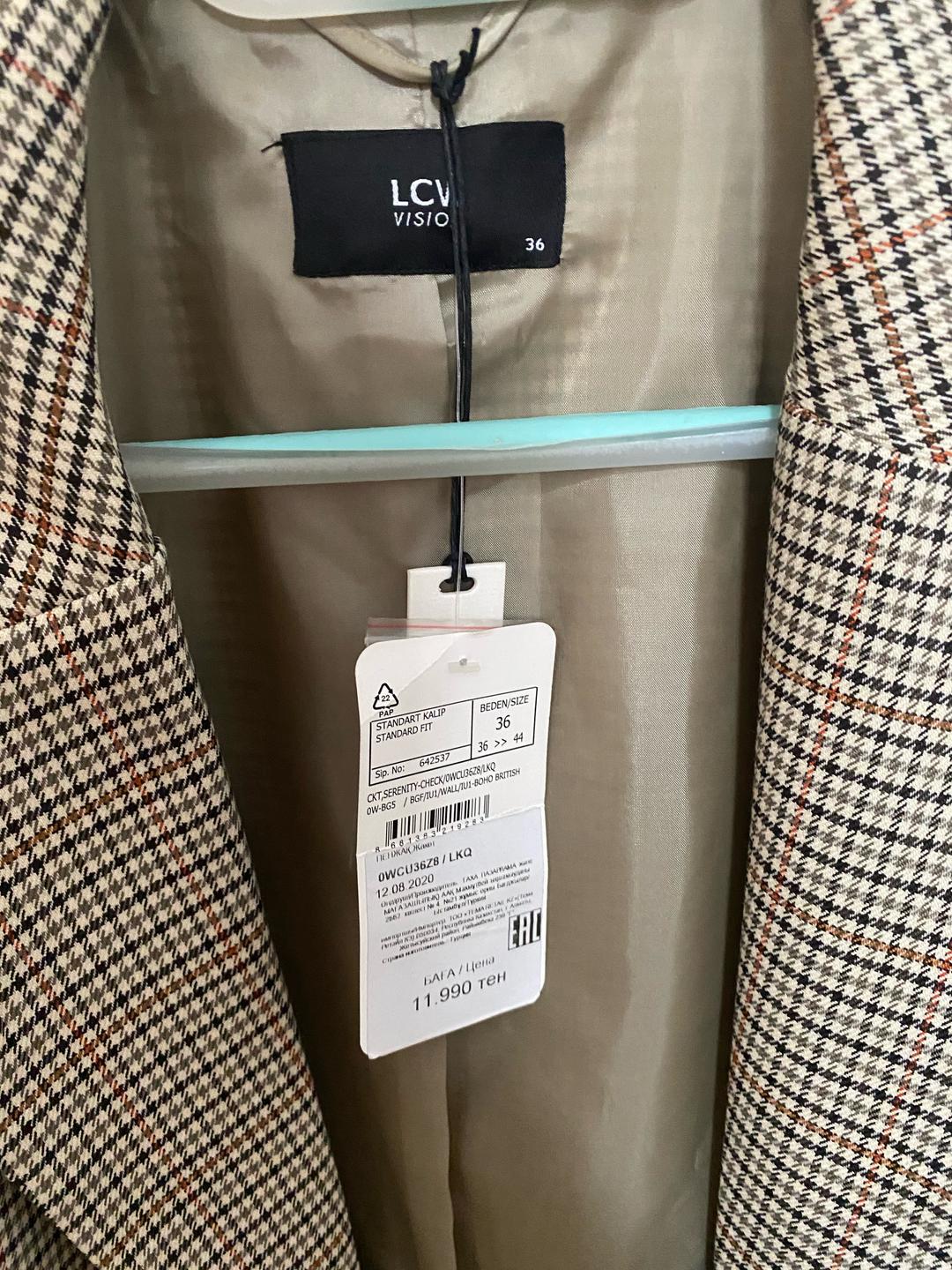 LC Waikiki Пиджак LC Waikiki в клетку — фото 2