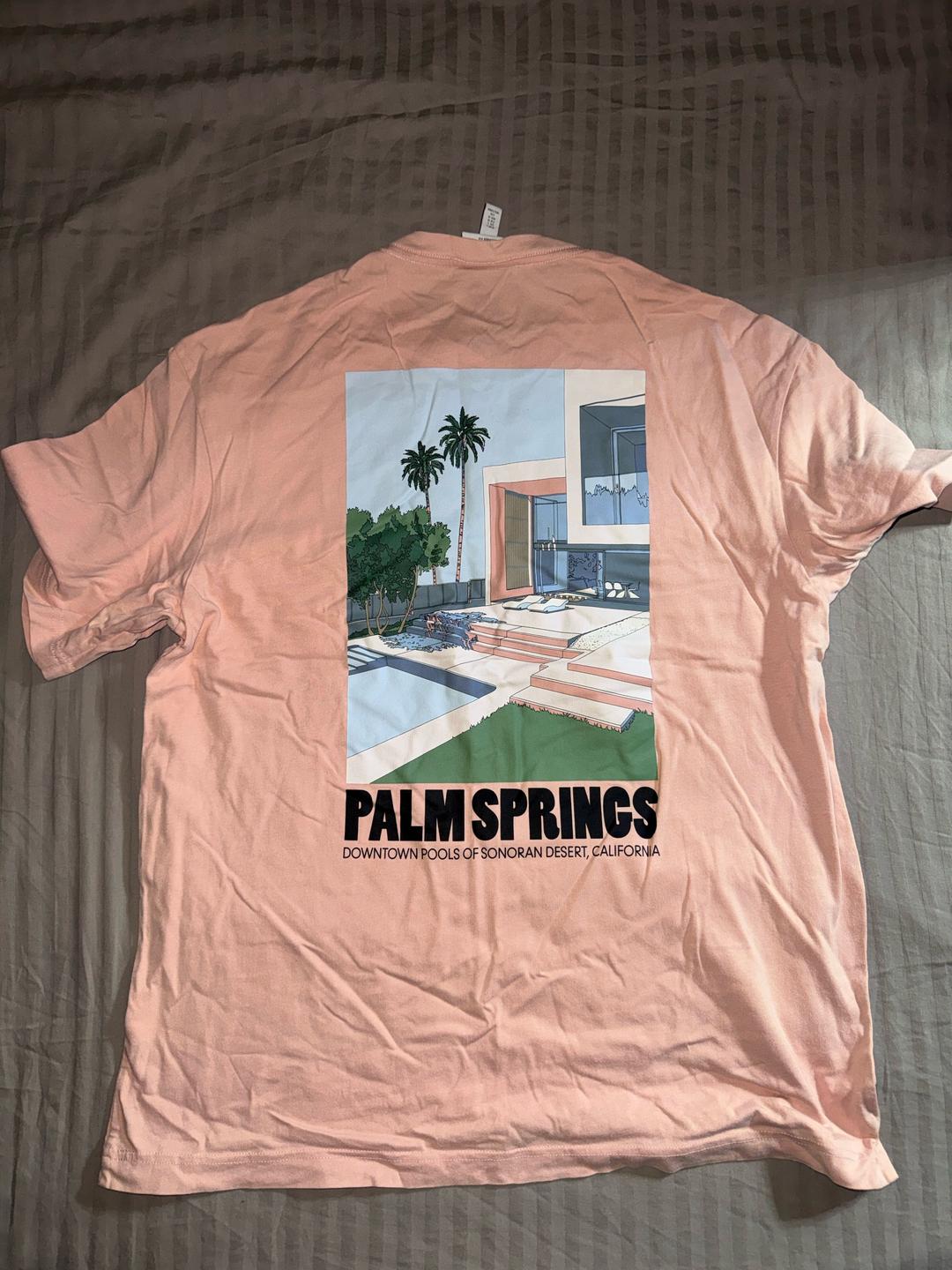H&M Футболка H&M с принтом Palm Springs — фото 2