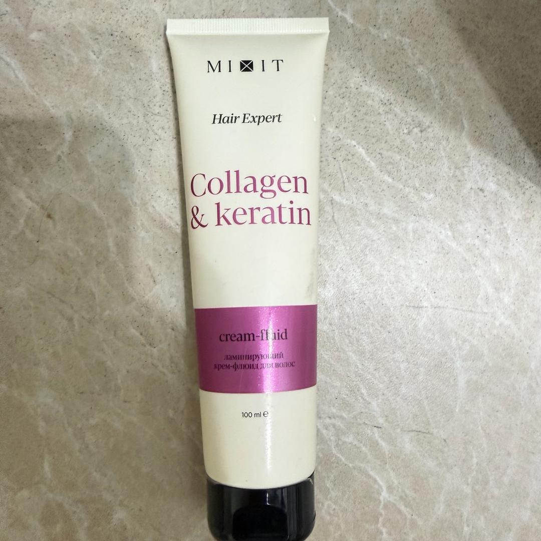 MIXIT MIXIT крем-флюид для волос Collagen & Keratin — фото 2