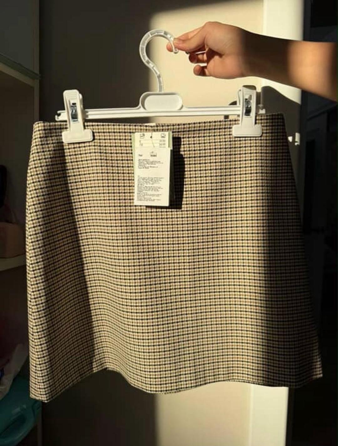H&M Мини-юбка H&M в клетку — фото 2
