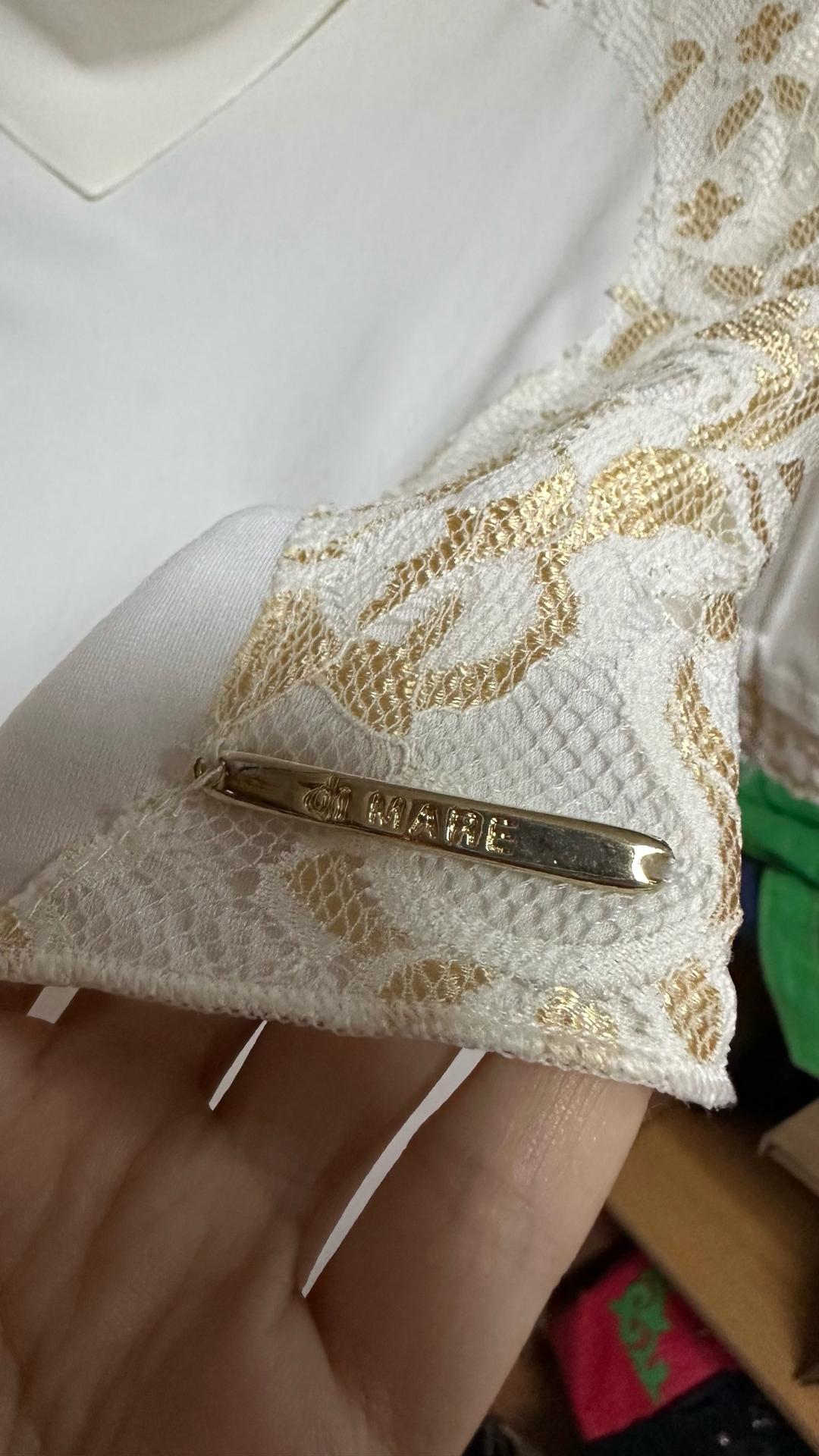 di Mare Элегантная винтажная блуза di Mare 🤍✨ — фото 2