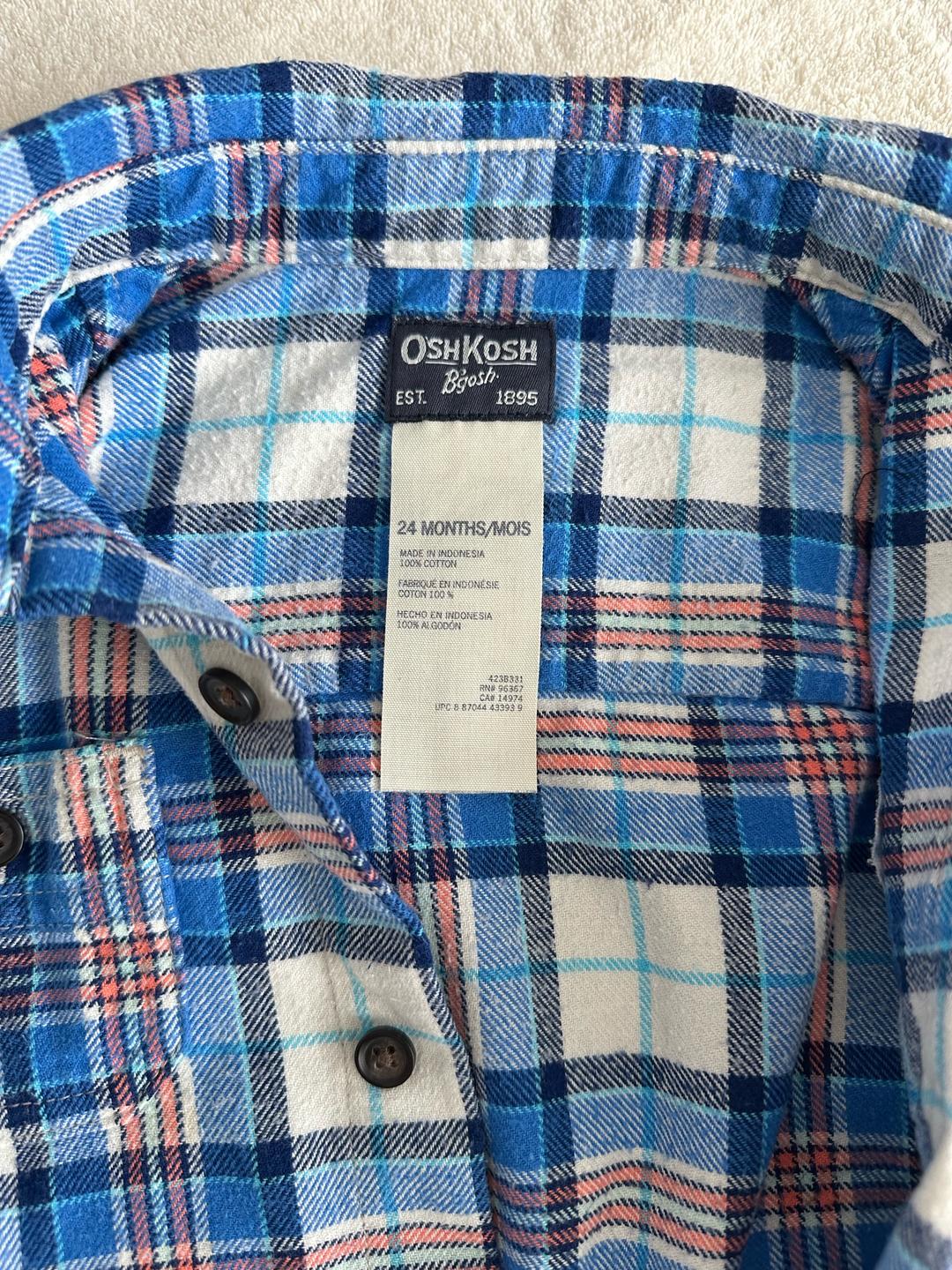 OshKosh B'gosh Фланелевая рубашка OshKosh B’gosh — фото 2