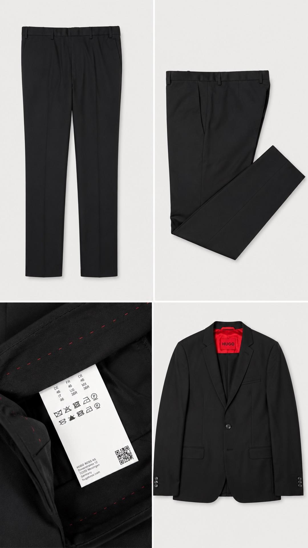 Hugo Boss Черный костюм Hugo Boss — фото 2