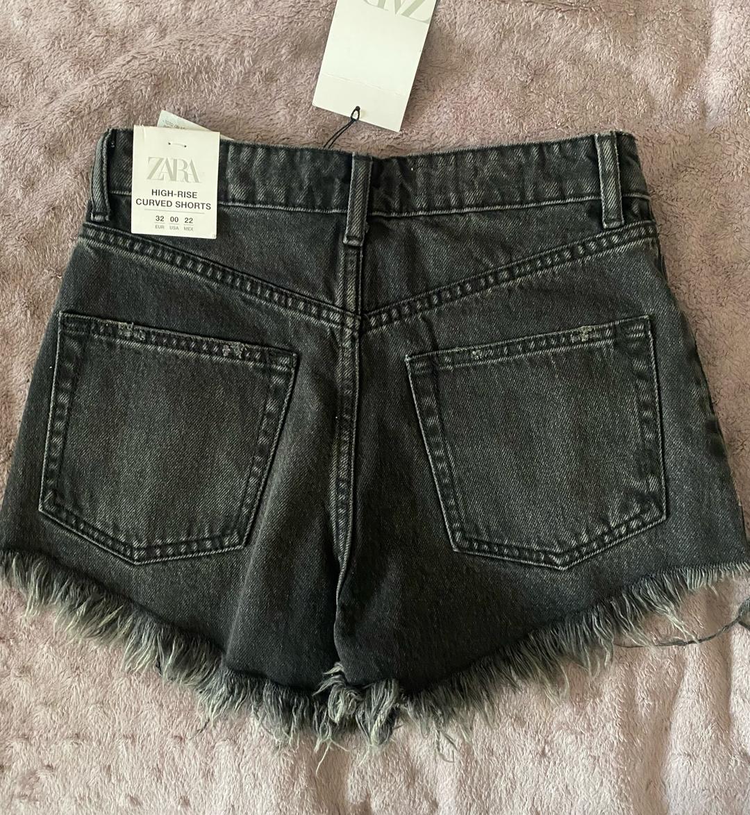 Zara Джинсовые шорты ZARA — фото 2