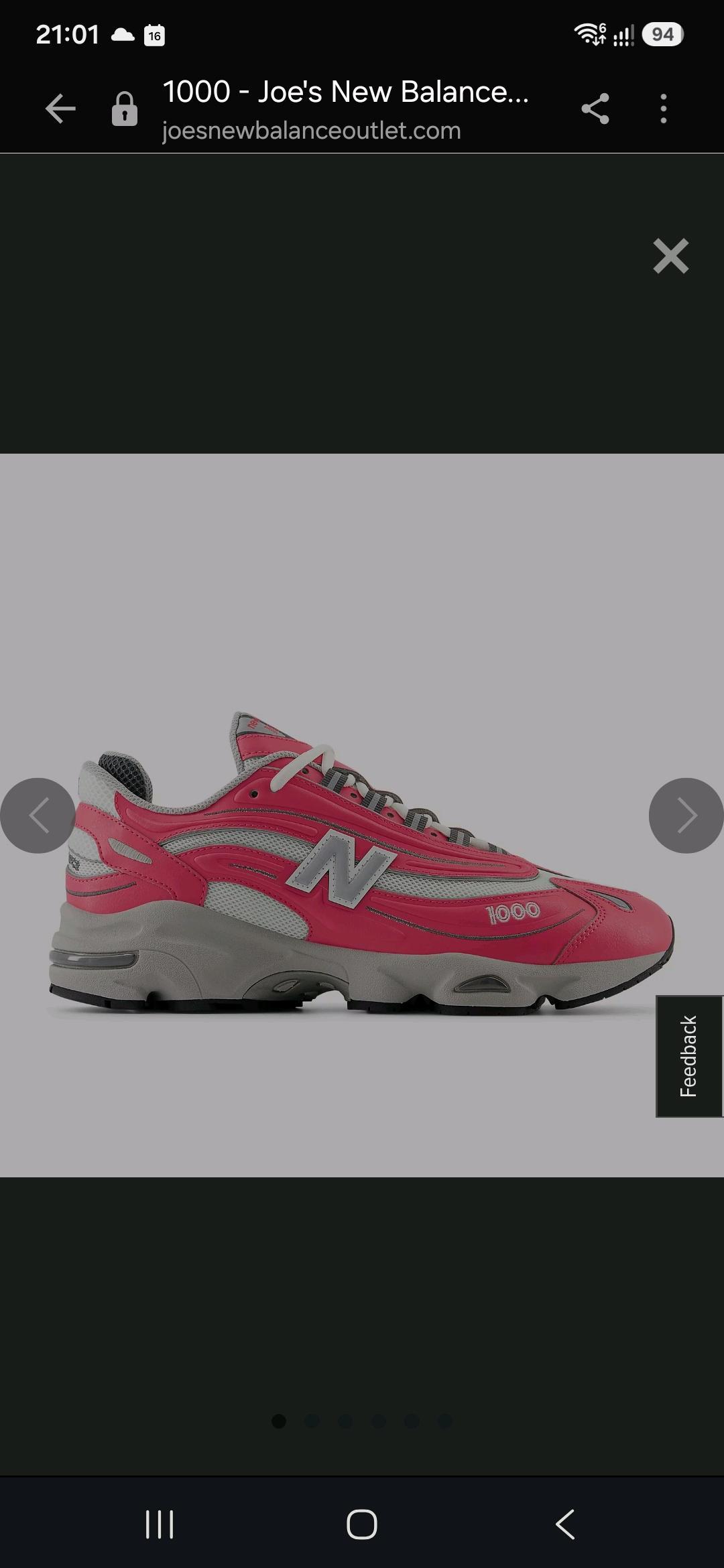 New Balance Кроссовки New Balance 1000 — фото 2
