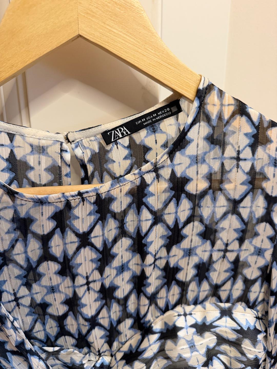 Zara Платье ZARA с принтом — фото 2
