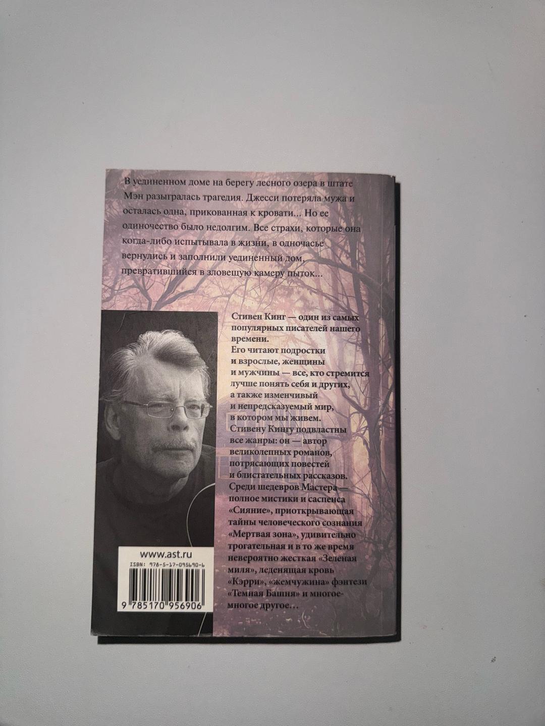 Стивен Кинг Игра Джералда — фото 2