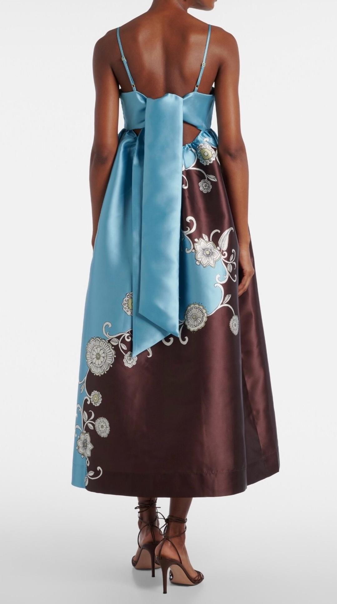 Alemais Новое Платье Alemais🩵 Gia printed maxi dress — фото 2