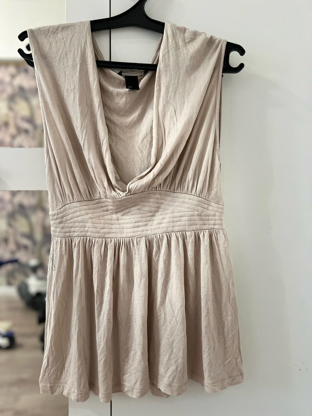 H&M H&M топ с баской — фото 2