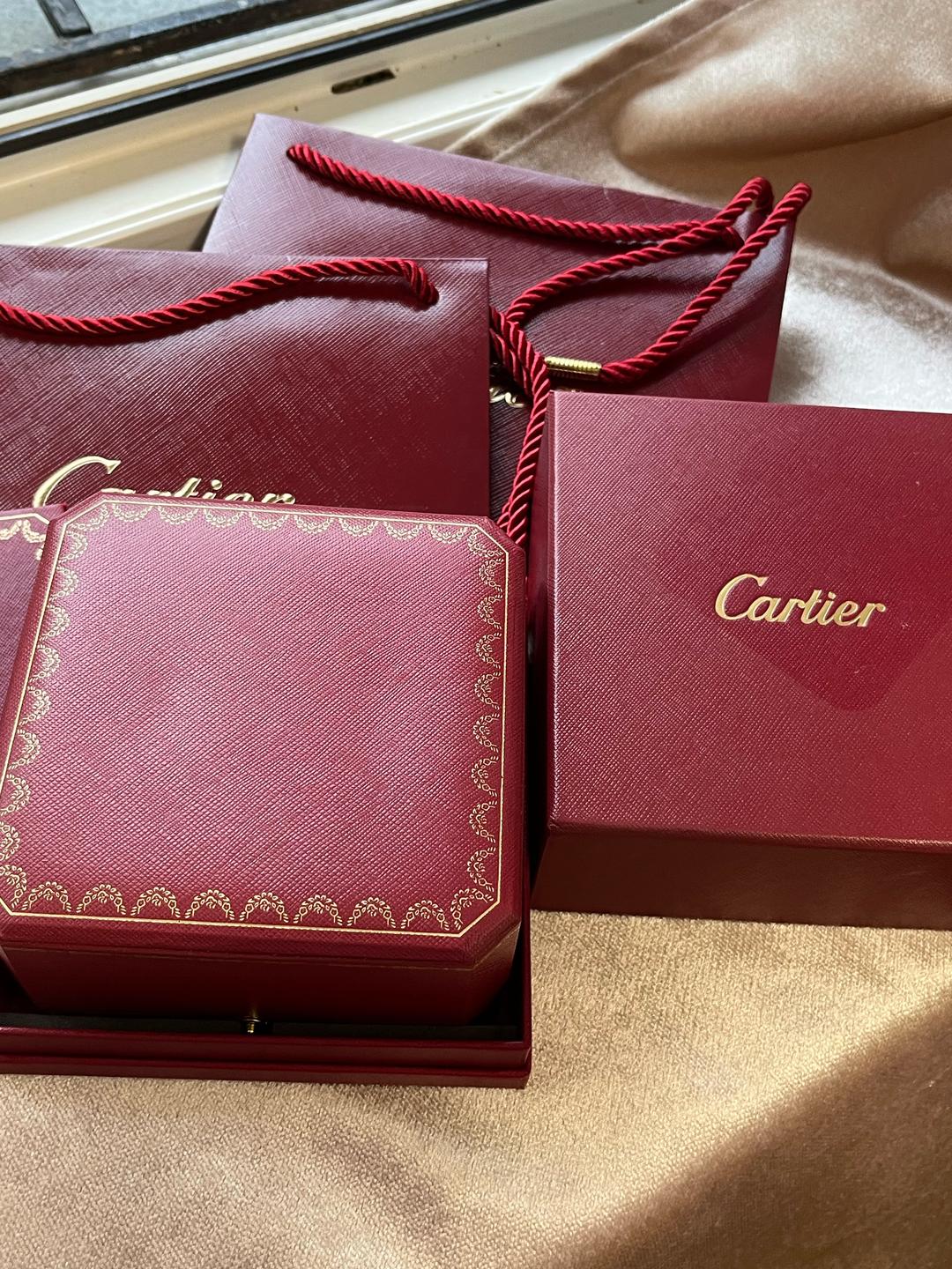 Cartier Упаковочный комплект Cartier: подарочные коробки, пакеты и сертификат — фото 2