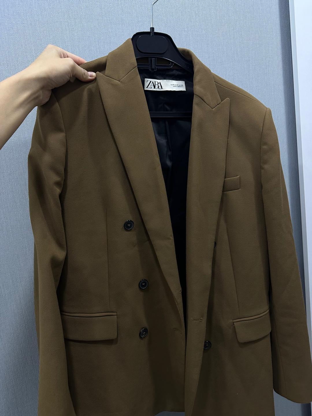 Zara Пиджак коричневый ZARA — фото 2