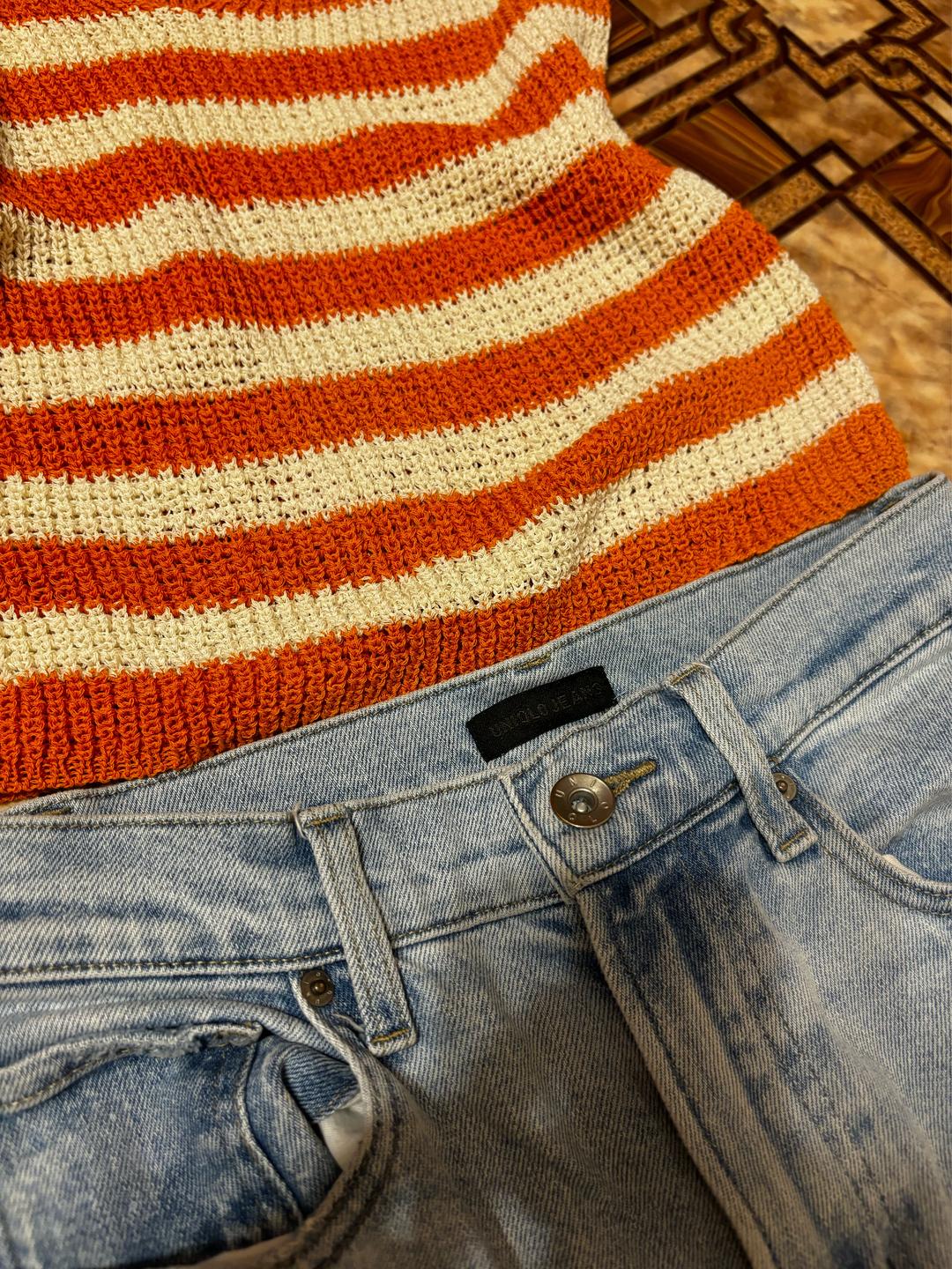 Uniqlo Джинсы UNIQLO и топ — фото 2