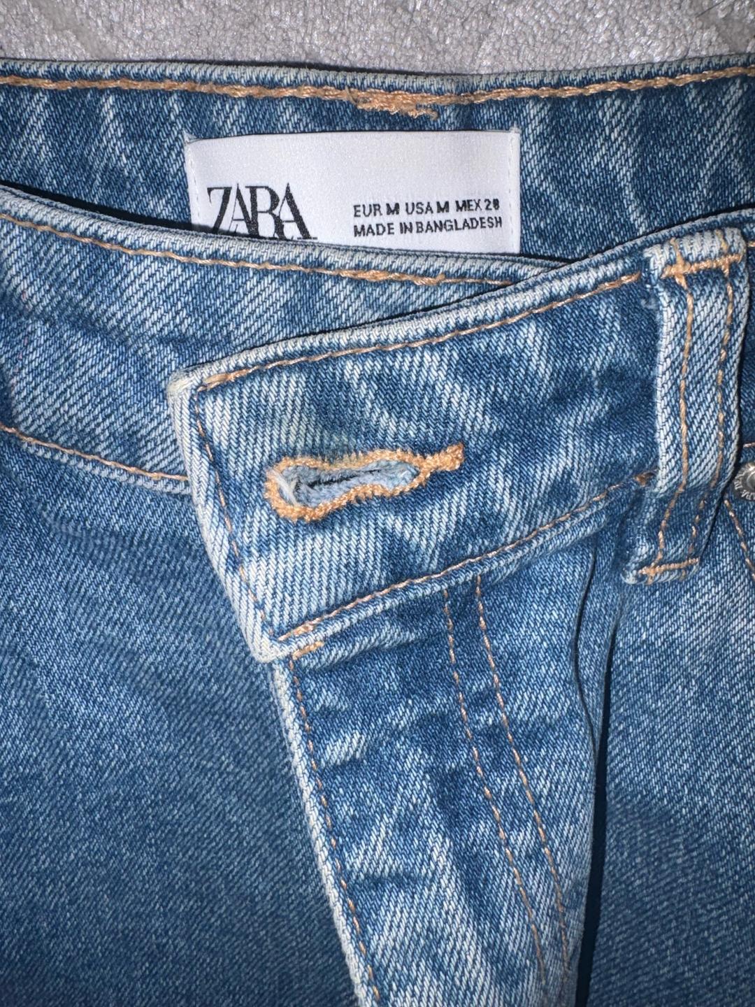 Zara Джинсовая юбка 42-44 — фото 2