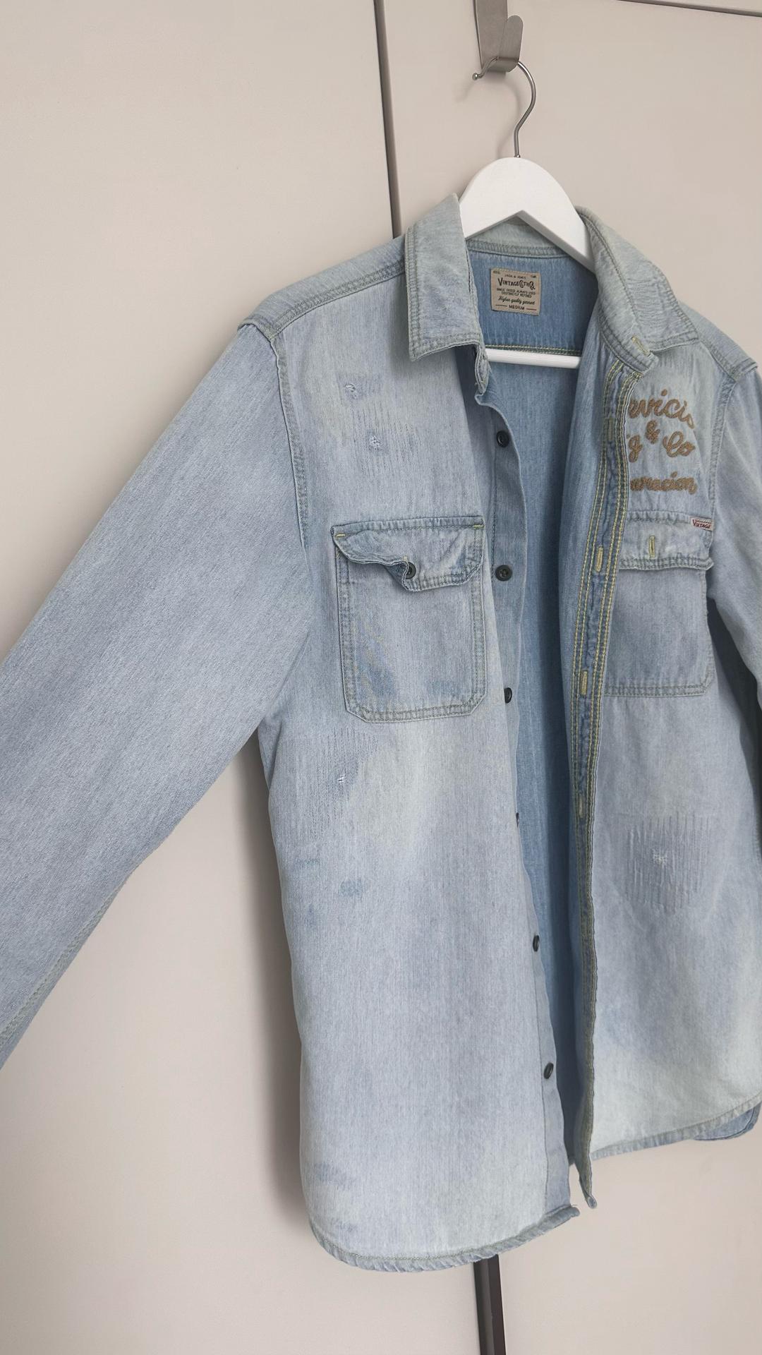 Jack & Jones Джинсовая рубашка J&J — фото 2