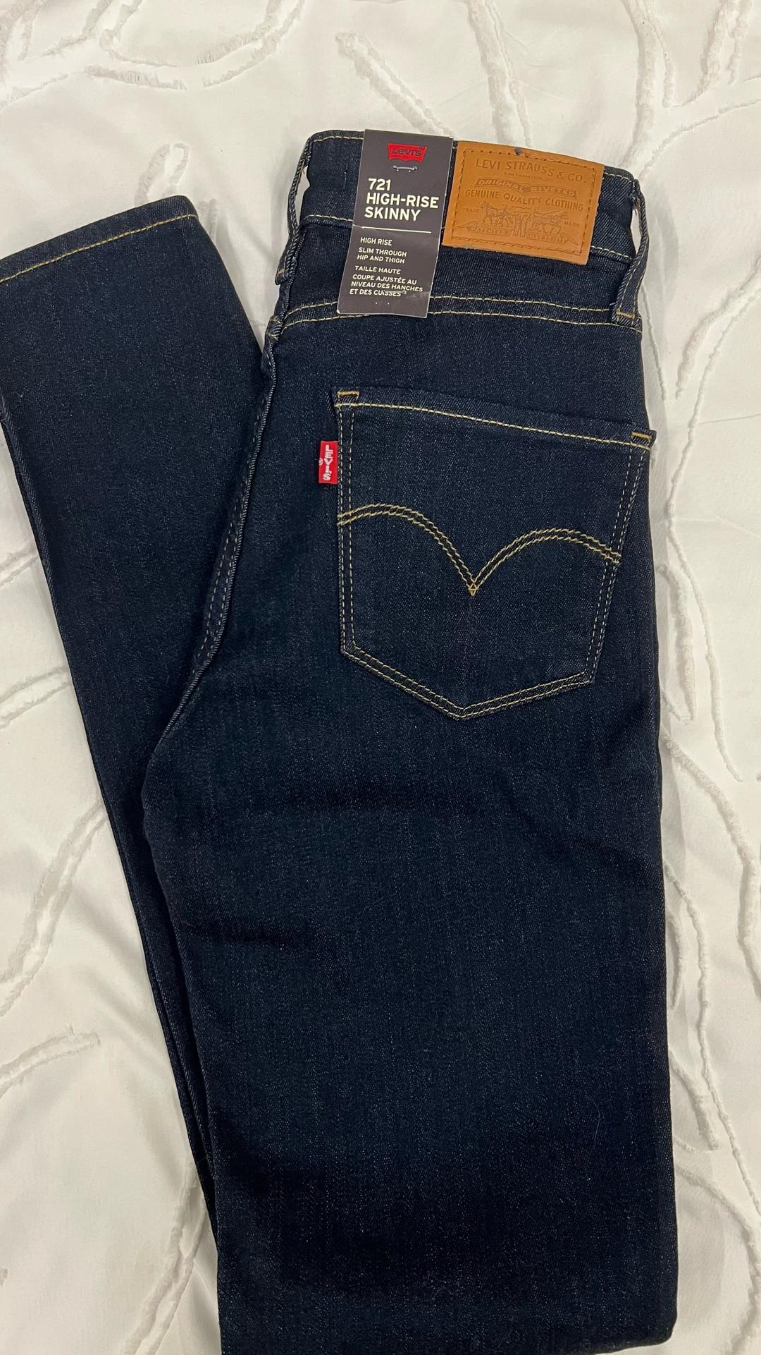 Levi's Джинсы Levi's 721 High-Rise Skinny новые — фото 2