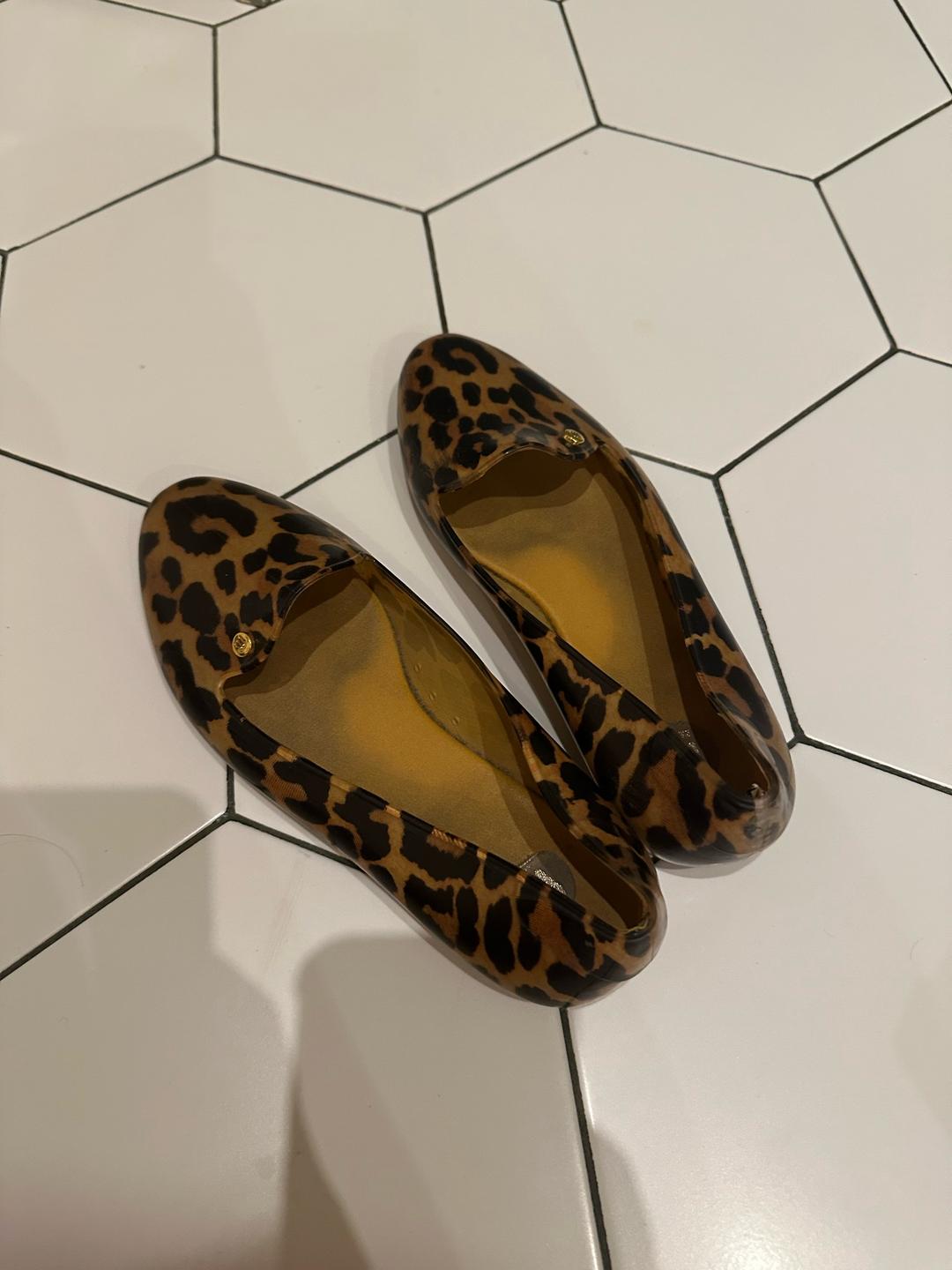 Melissa Лоферы Melissa Virtue Leopard Print Jelly — фото 2