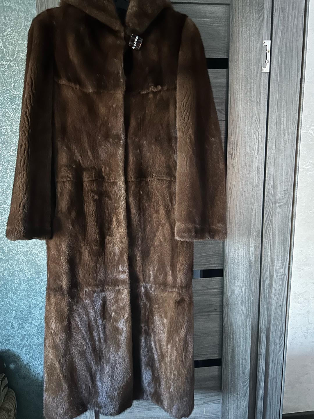 Saga Furs Шуба с капюшоном — фото 2
