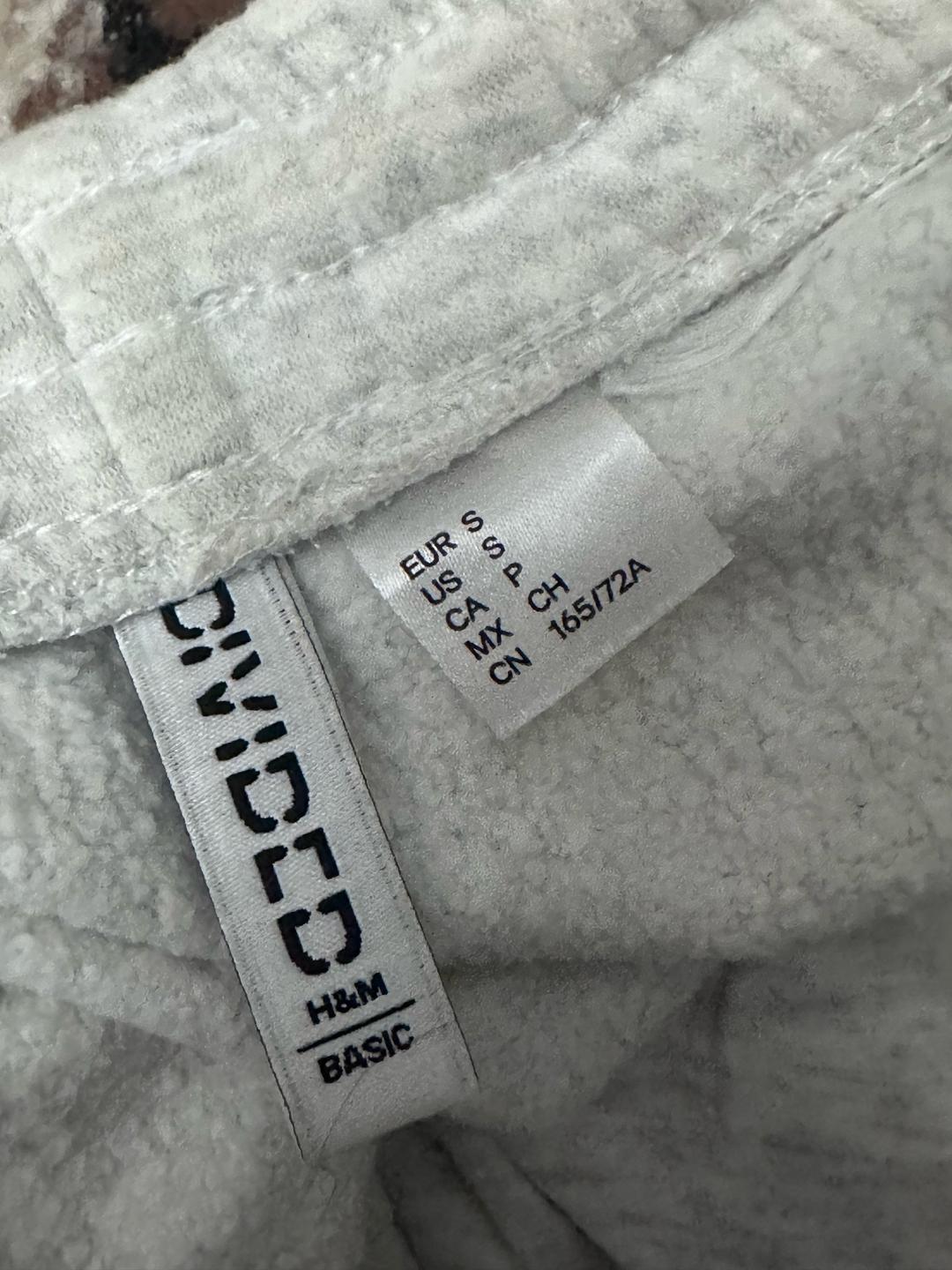 H&M Серо Белое трико — фото 2