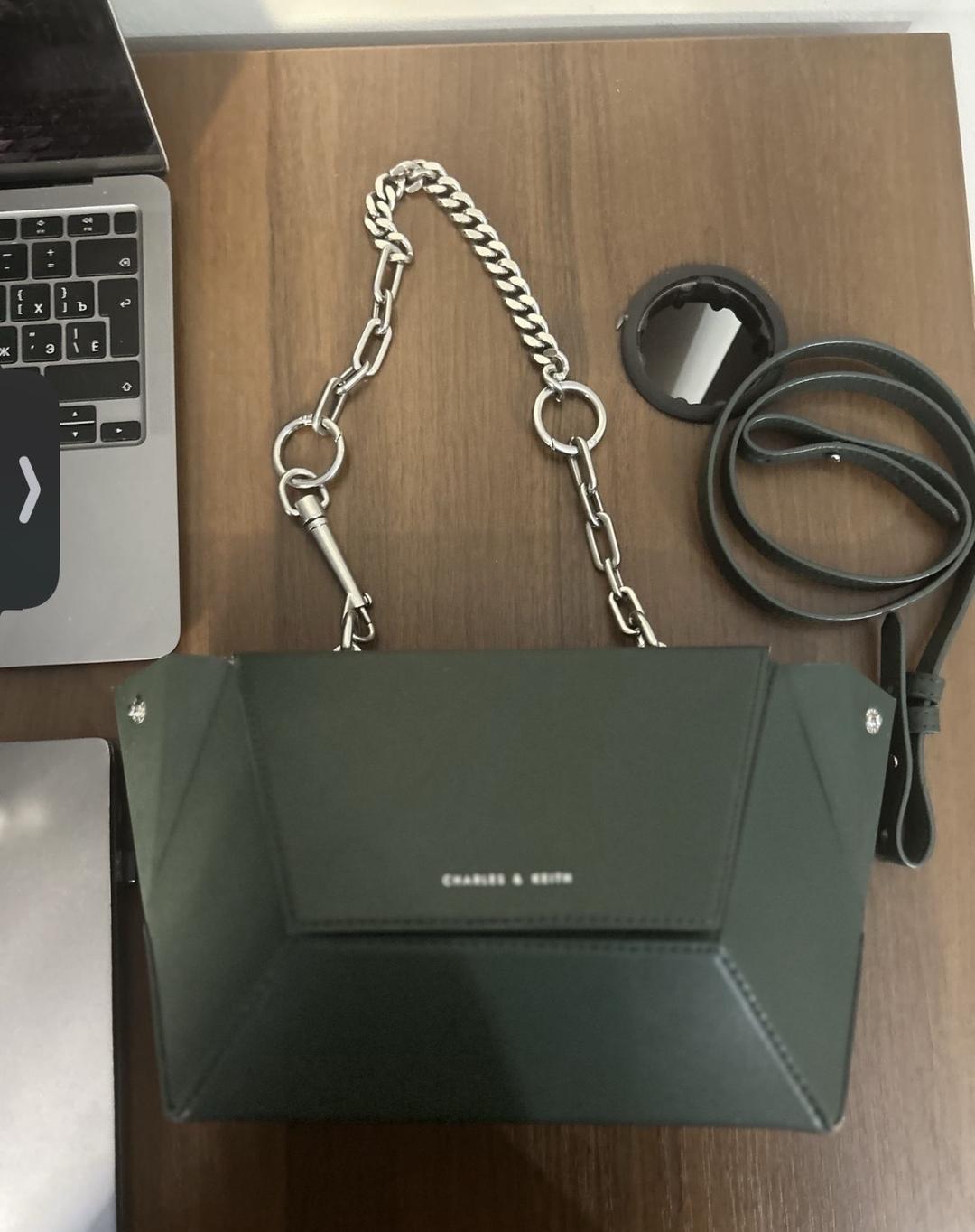 Нет бренда Сумка Charles&Keith, эко кожа — фото 2