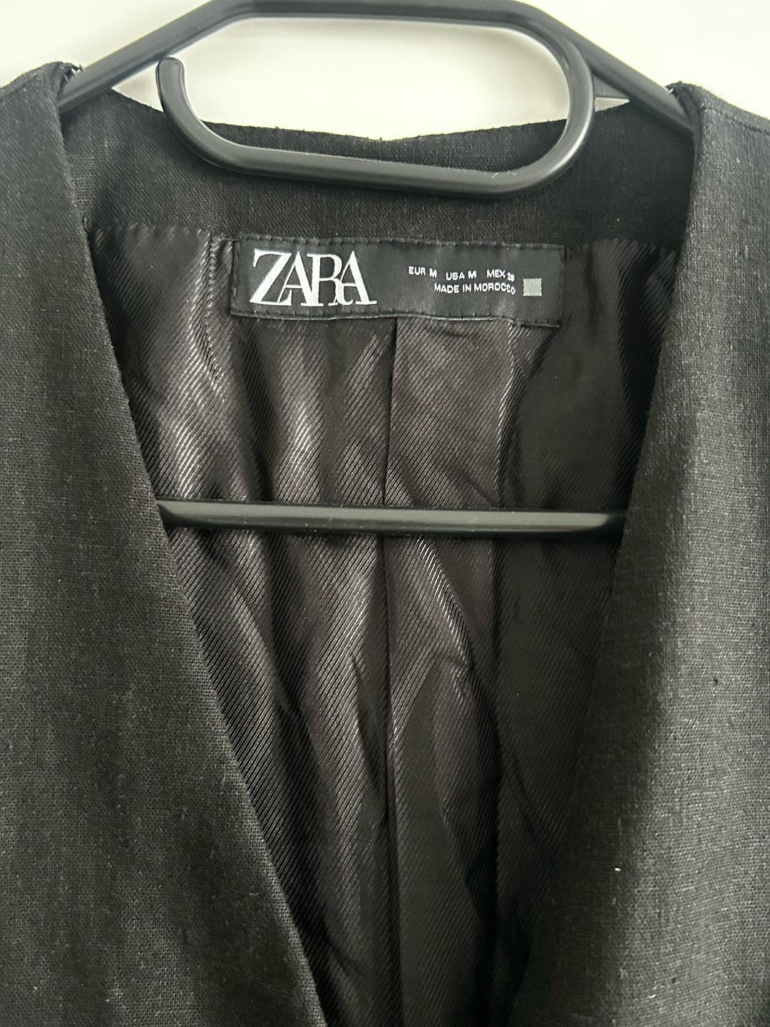 Zara Льняная жилетка  Zara — фото 2