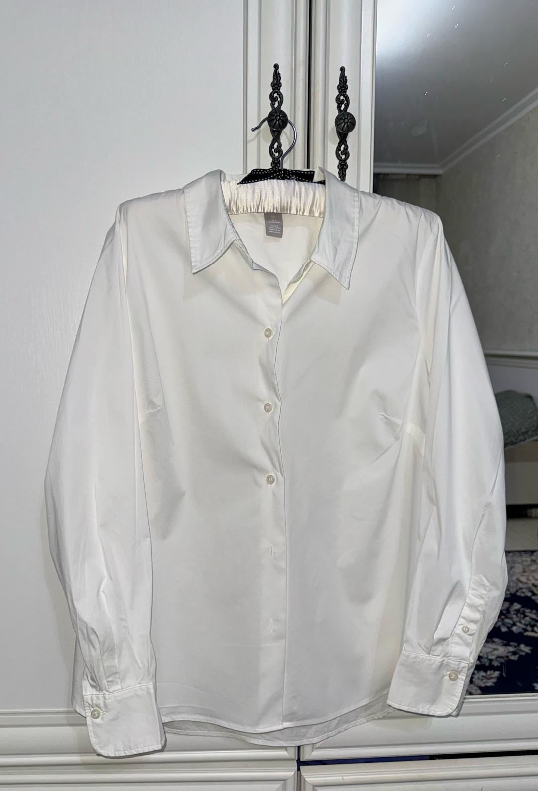 H&M Женская белая рубашка — фото 2