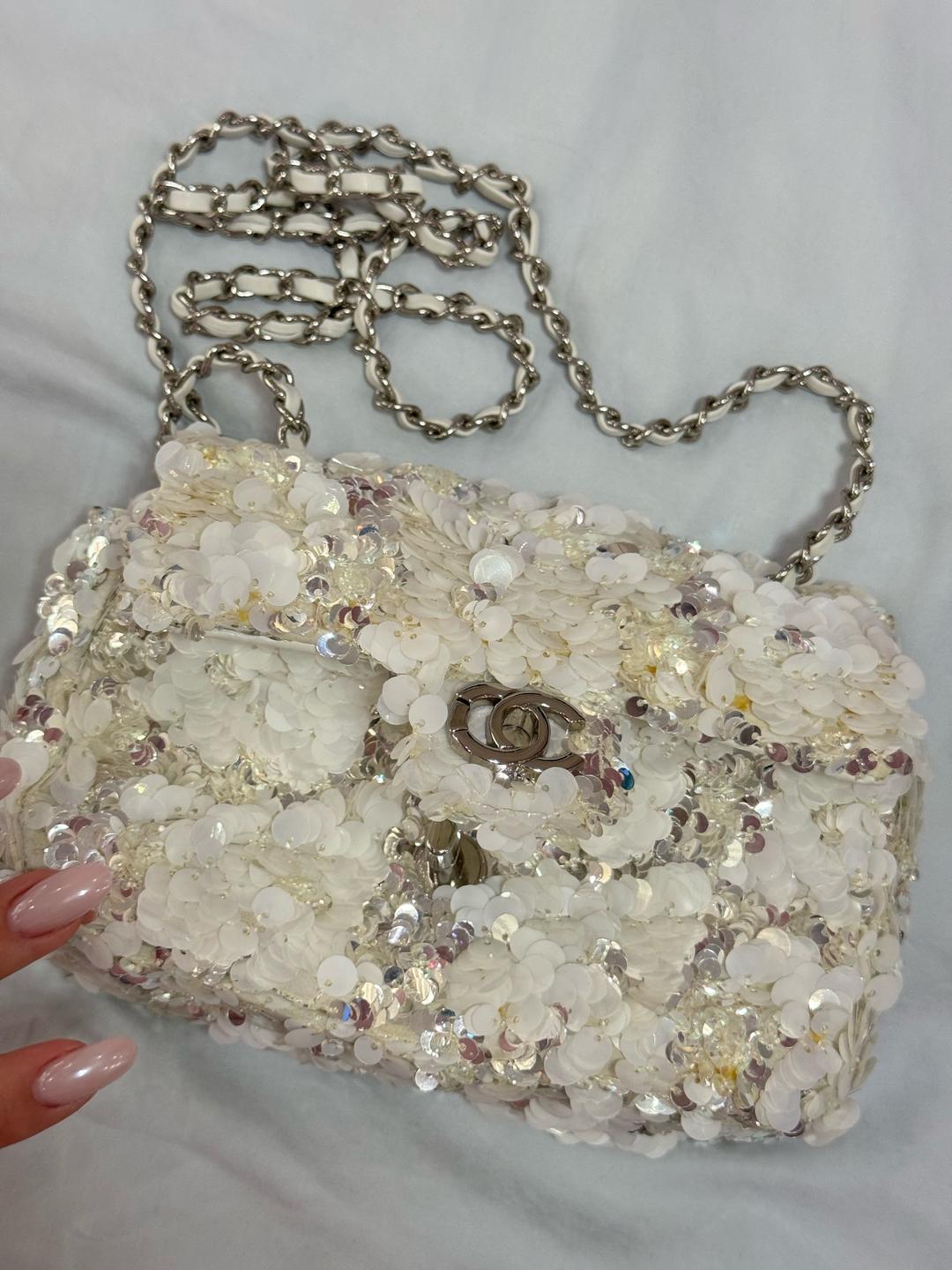 Chanel Сумка Chanel с пайетками — фото 2