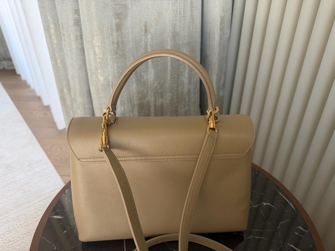 Celine Сумка Celine бежевая. Среднего размера. Оригинал — фото 2
