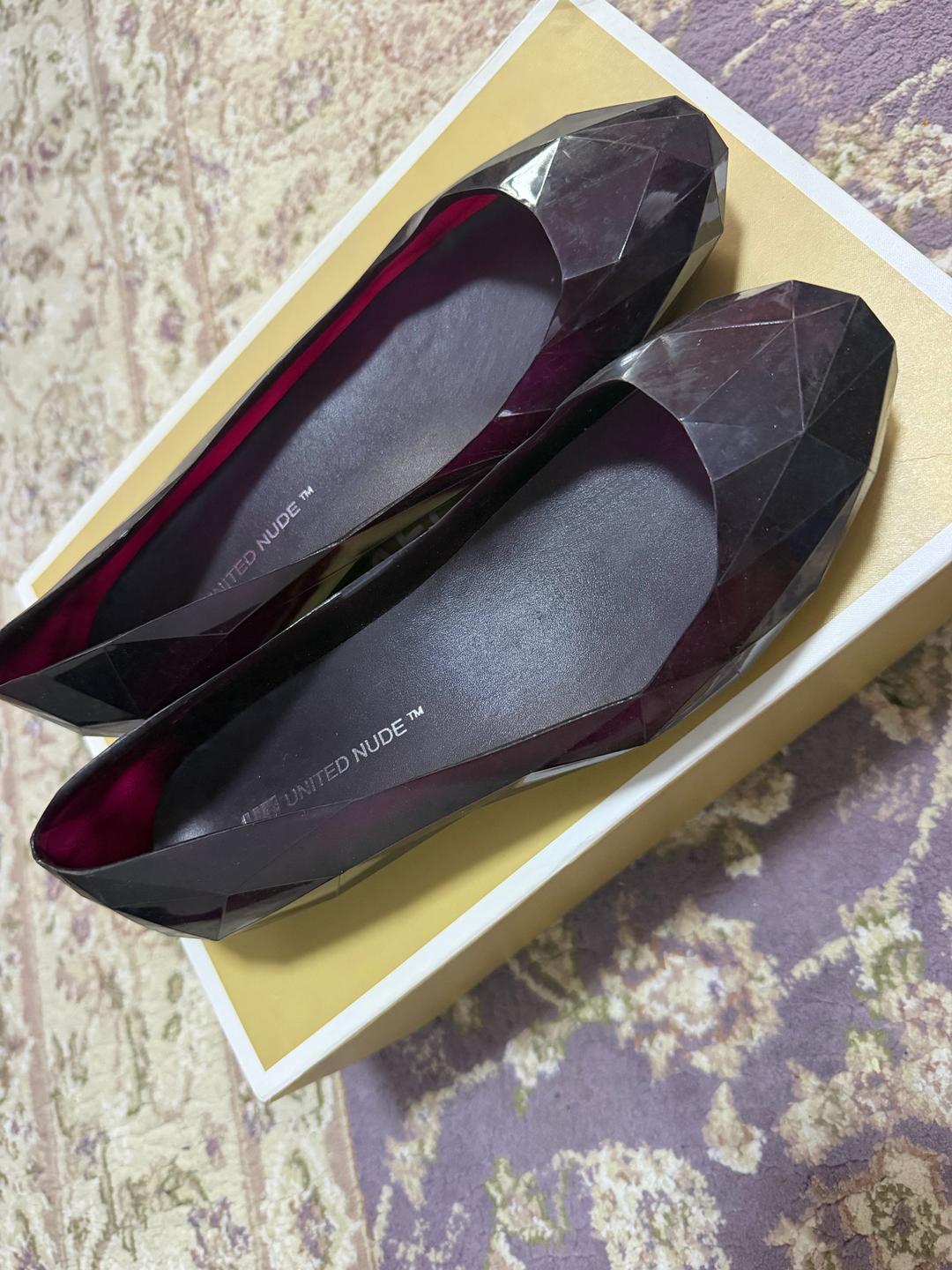 United Nude балетки с геометрическим, «огранённым» дизайном от бренда United Nude — фото 2