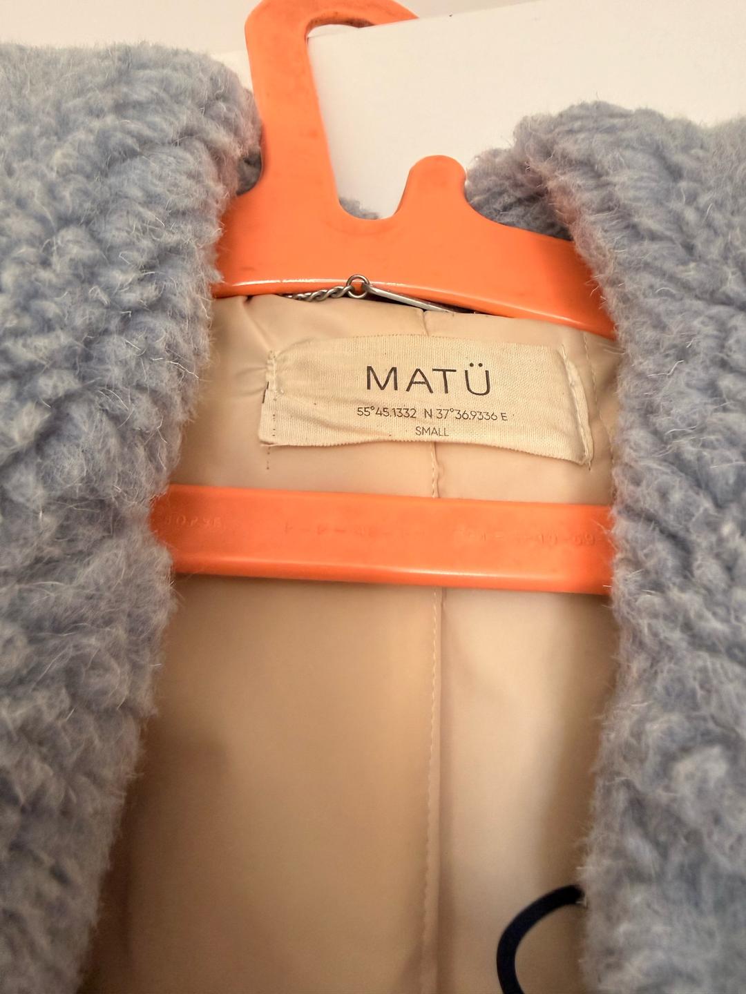 matu пальто тедди — фото 2