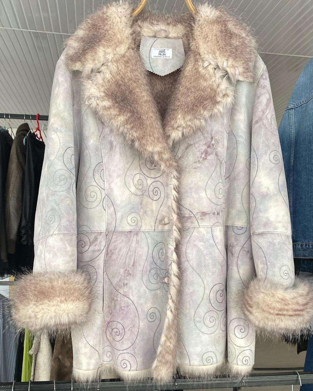 Alba Moda Винтажная дубленка Alba Moda — фото 2