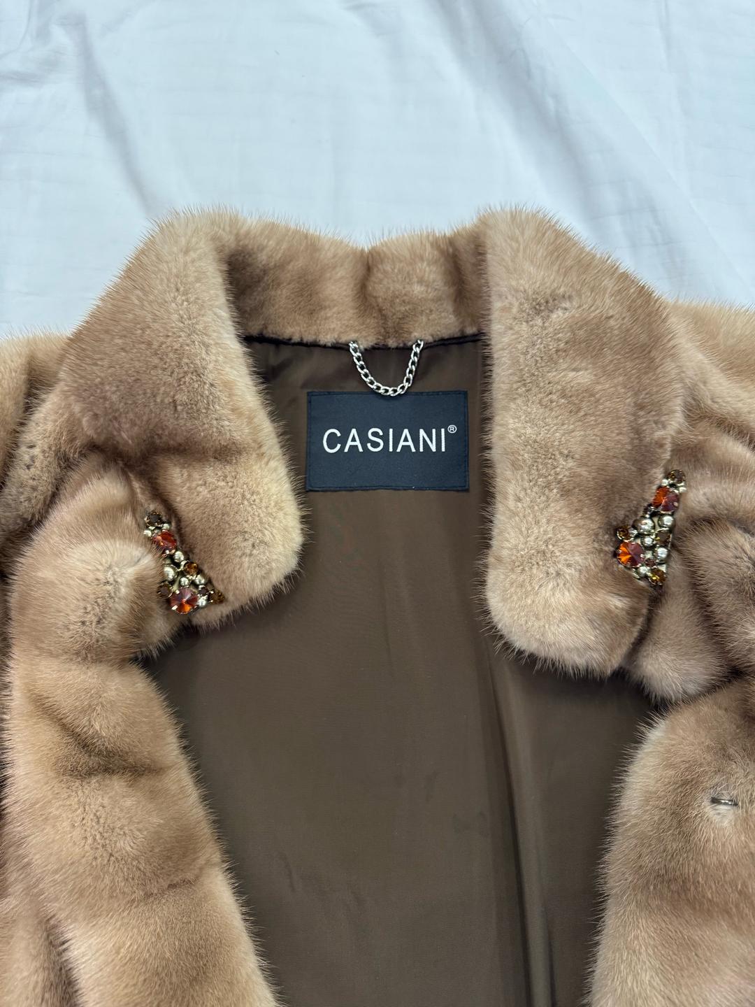 casiani Норковая шуба Casiani — фото 2